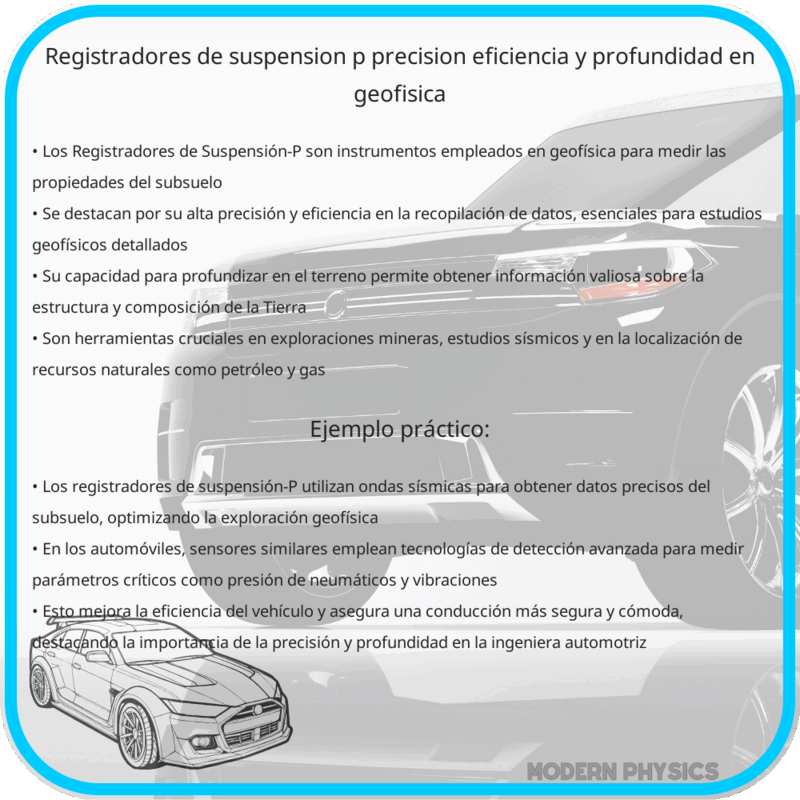 Registradores de Suspensión-P | Precisión, Eficiencia y Profundidad en Geofísica