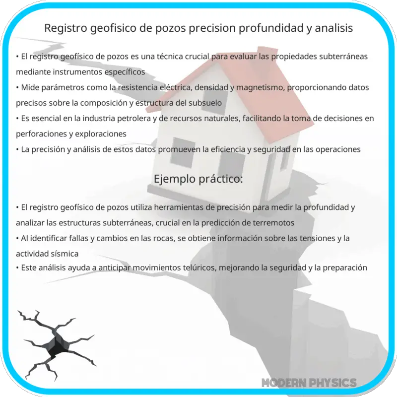 Registro Geofísico de Pozos | Precisión, Profundidad y Análisis