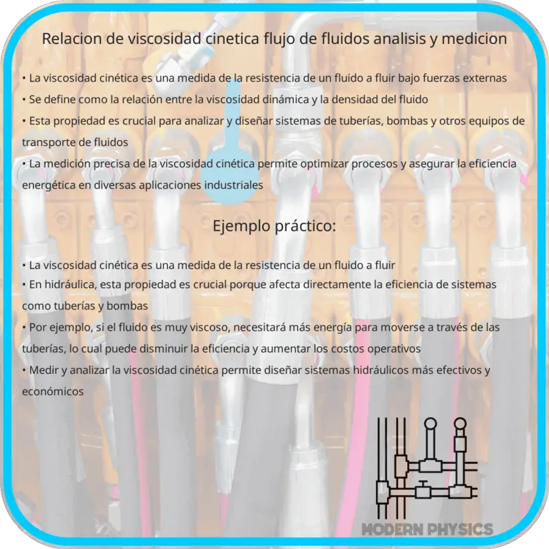 Relación de Viscosidad Cinética | Flujo de Fluidos, Análisis y Medición