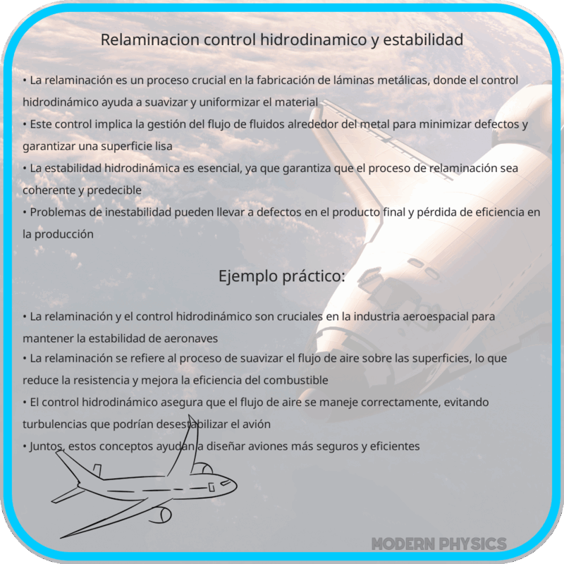 Relaminación | Control Hidrodinámico y Estabilidad