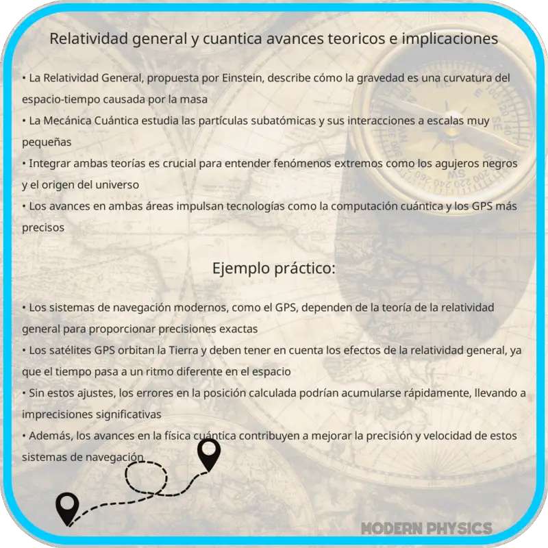 Relatividad General y Cuántica: Avances Teóricos e Implicaciones