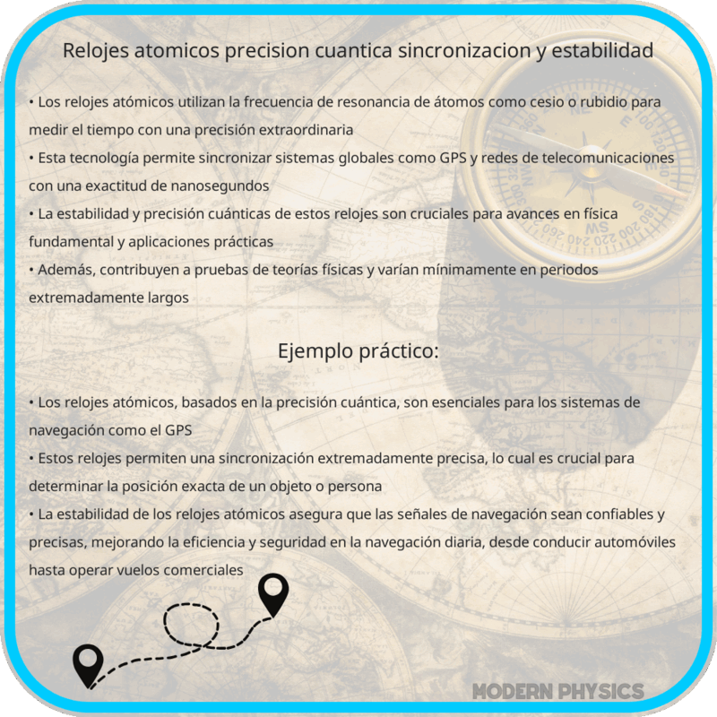 Relojes Atómicos | Precisión Cuántica, Sincronización y Estabilidad