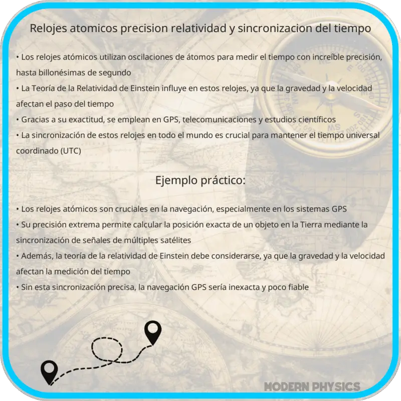 Relojes Atómicos | Precisión, Relatividad y Sincronización del Tiempo
