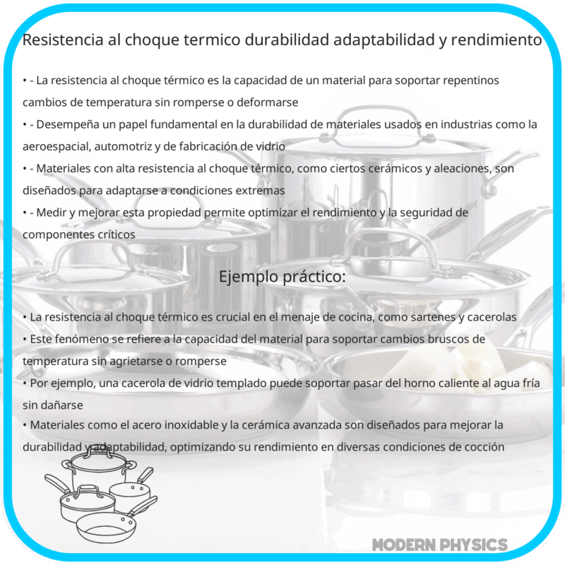 Resistencia al Choque Térmico | Durabilidad, Adaptabilidad y Rendimiento