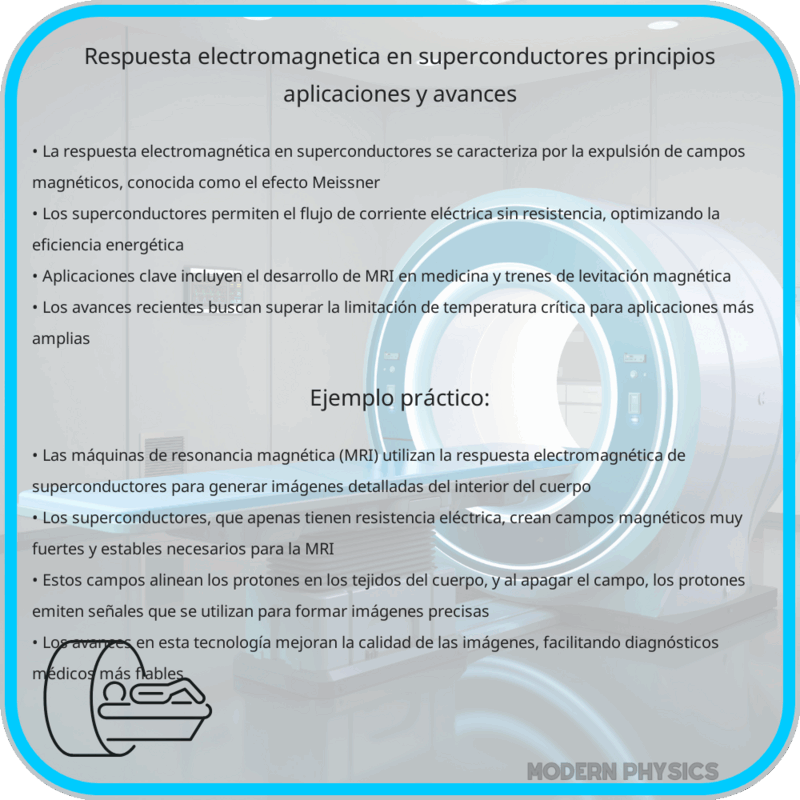 Respuesta Electromagnética en Superconductores | Principios, Aplicaciones y Avances