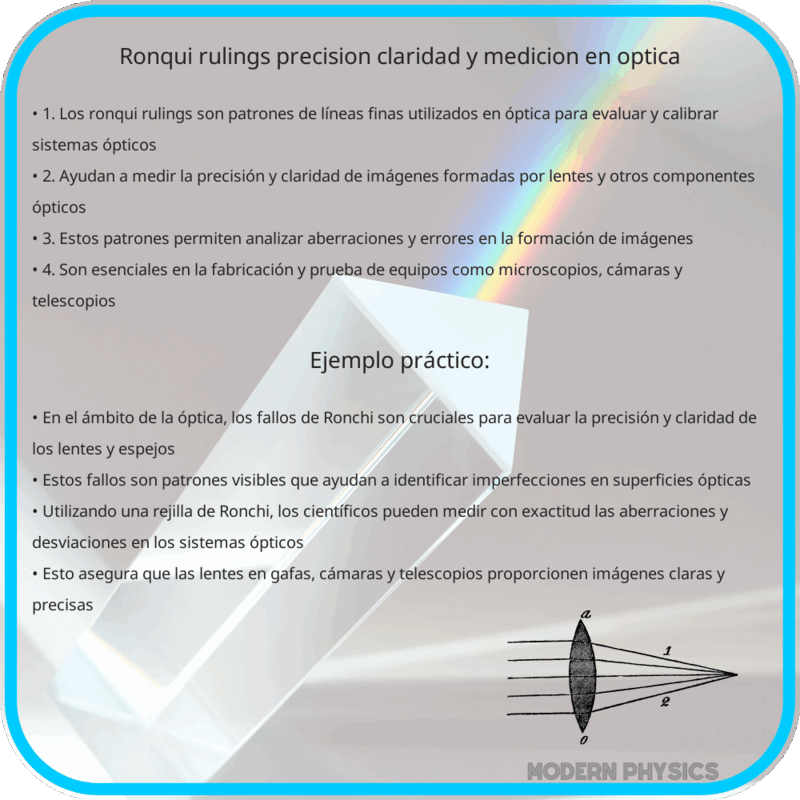 Ronqui Rulings | Precisión, Claridad y Medición en Óptica