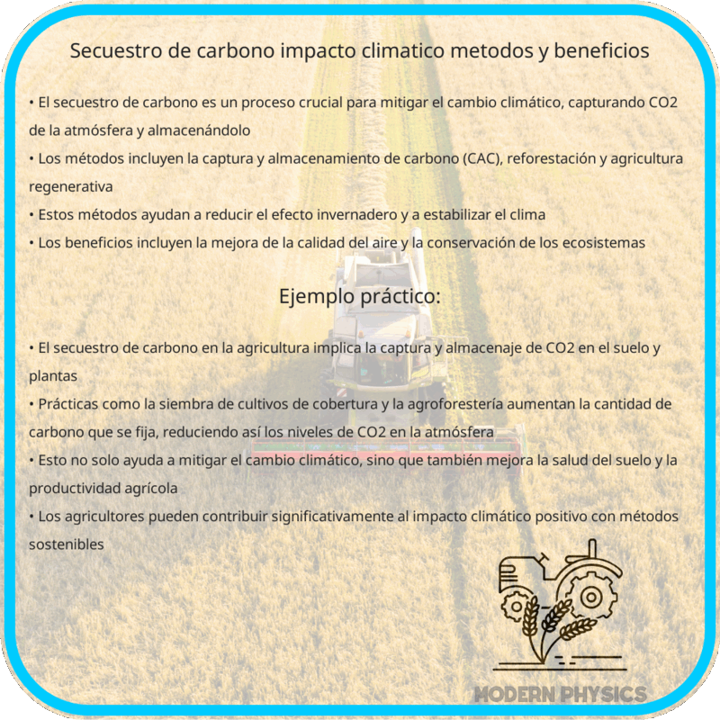 Secuestro de Carbono | Impacto Climático, Métodos y Beneficios