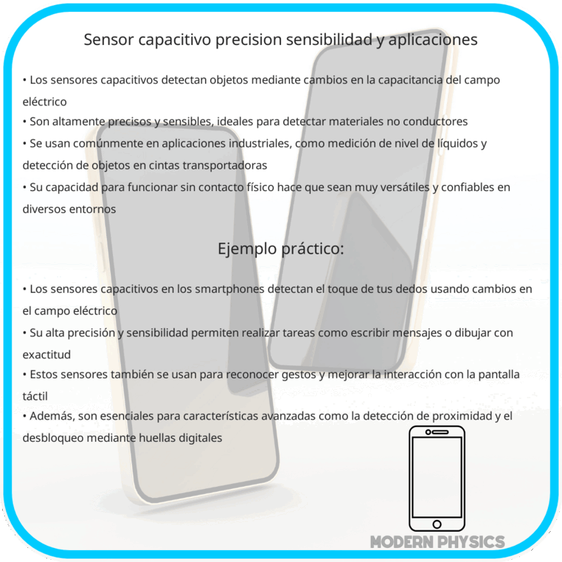 Sensor Capacitivo | Precisión, Sensibilidad y Aplicaciones