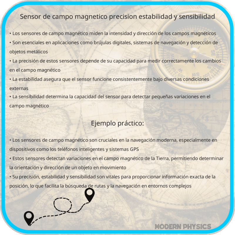 Sensor de Campo Magnético | Precisión, Estabilidad y Sensibilidad