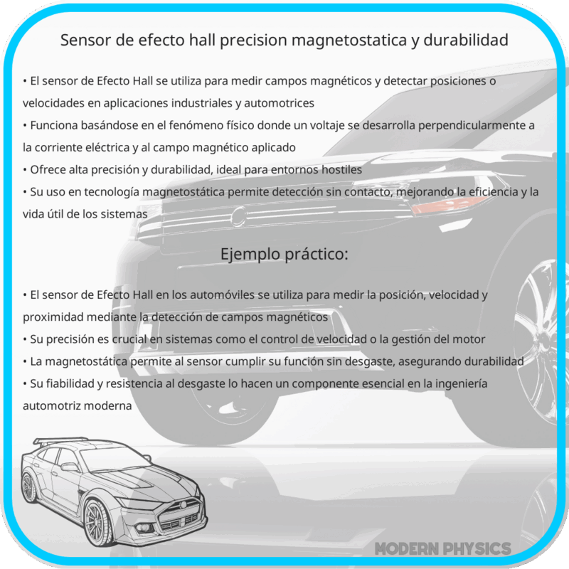 Sensor de Efecto Hall | Precisión, Magnetostática y Durabilidad