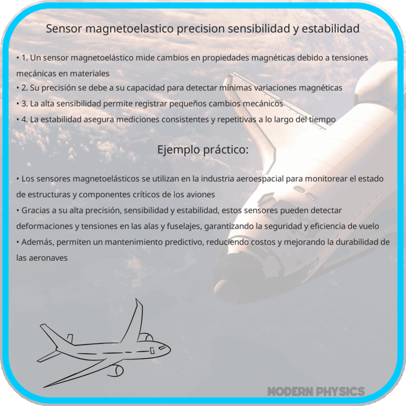 Sensor Magnetoelástico | Precisión, Sensibilidad y Estabilidad