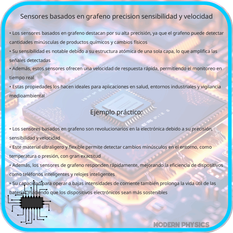Sensores Basados en Grafeno | Precisión, Sensibilidad y Velocidad