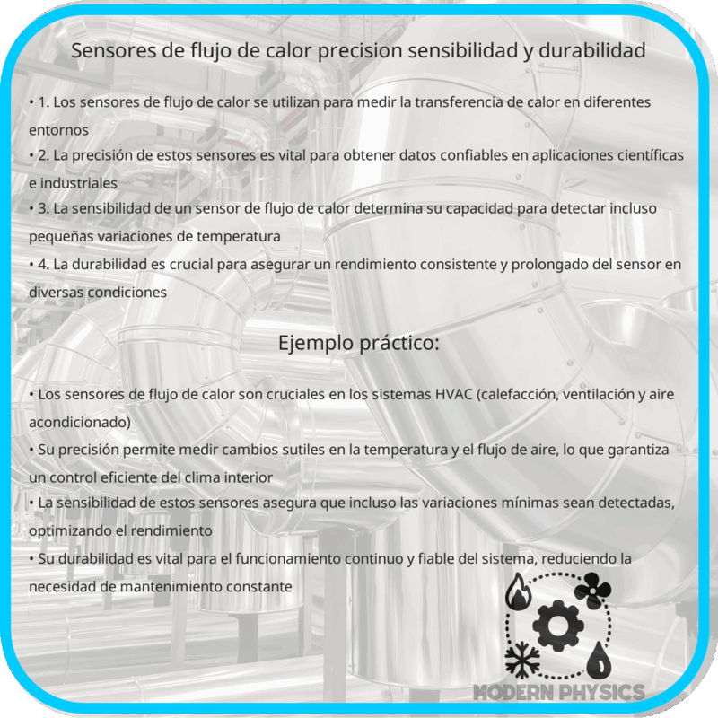 Sensores de flujo de calor | Precisión, sensibilidad y durabilidad