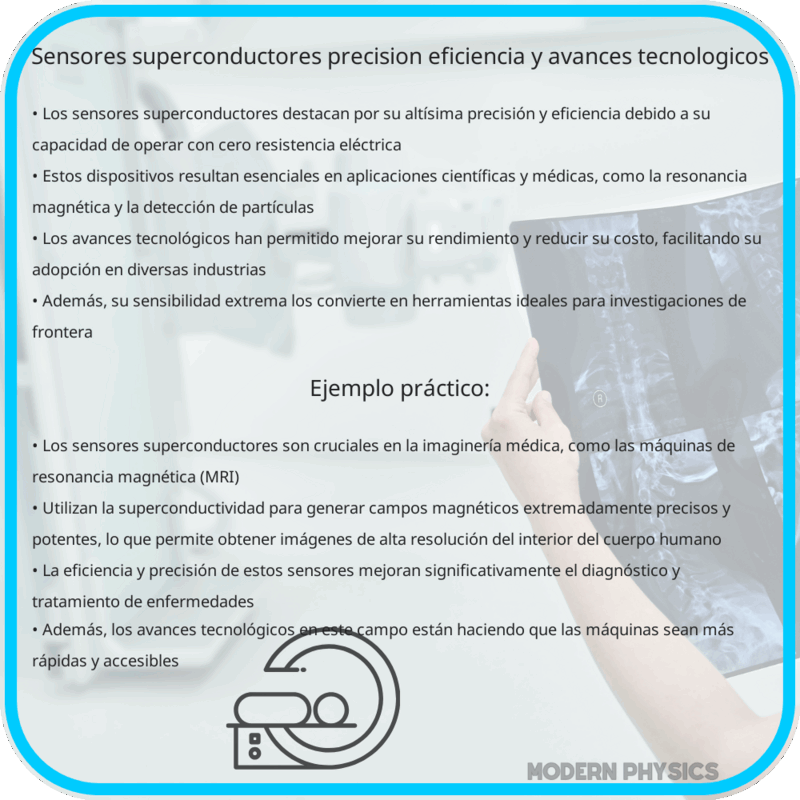 Sensores Superconductores | Precisión, Eficiencia y Avances Tecnológicos