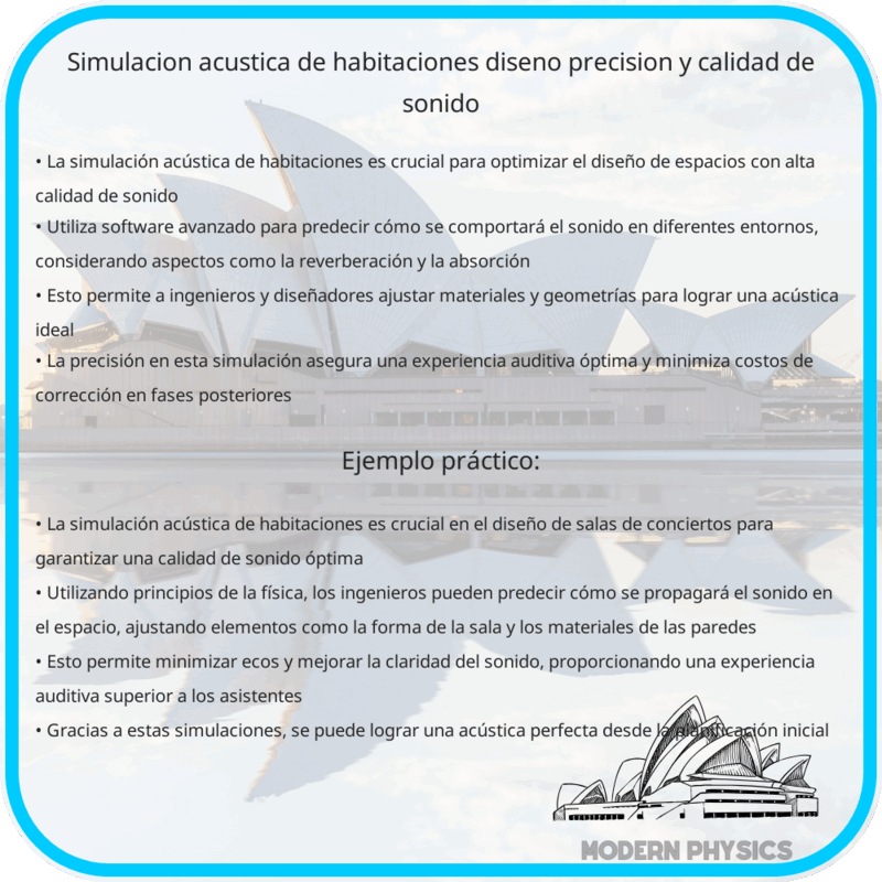 Simulación Acústica de Habitaciones | Diseño, Precisión y Calidad de Sonido