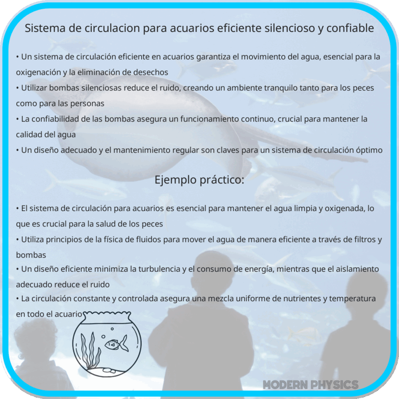 Sistema de Circulación para Acuarios | Eficiente, Silencioso y Confiable