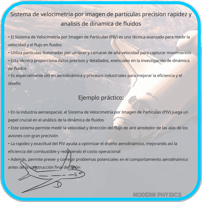 Sistema de Velocimetría por Imagen de Partículas | Precisión, Rapidez y Análisis de Dinámica de Fluidos