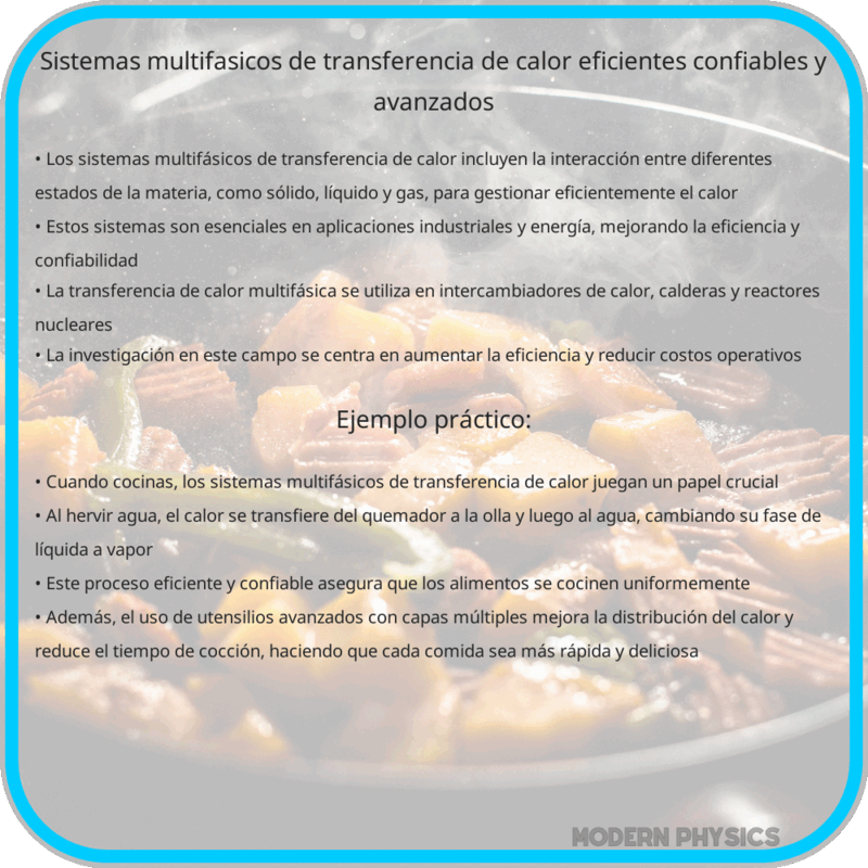 Sistemas Multifásicos de Transferencia de Calor | Eficientes, Confiables y Avanzados