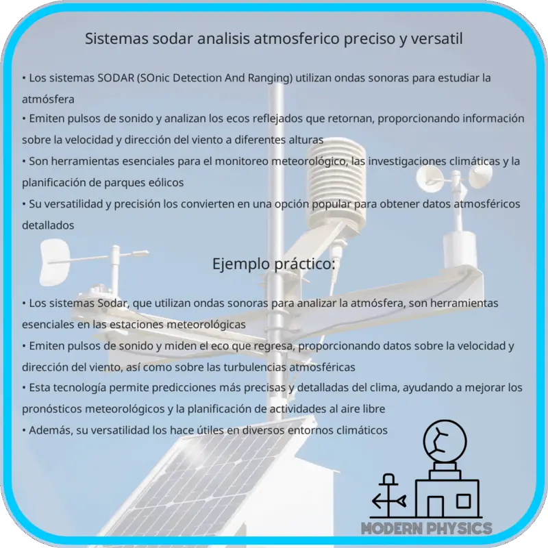 Sistemas Sodar | Análisis Atmosférico Preciso y Versátil