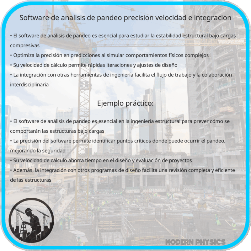 Software de Análisis de Pandeo | Precisión, Velocidad e Integración