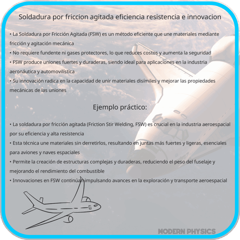 Soldadura por Fricción Agitada | Eficiencia, Resistencia e Innovación