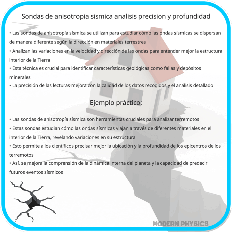 Sondas de Anisotropía Sísmica | Análisis, Precisión y Profundidad