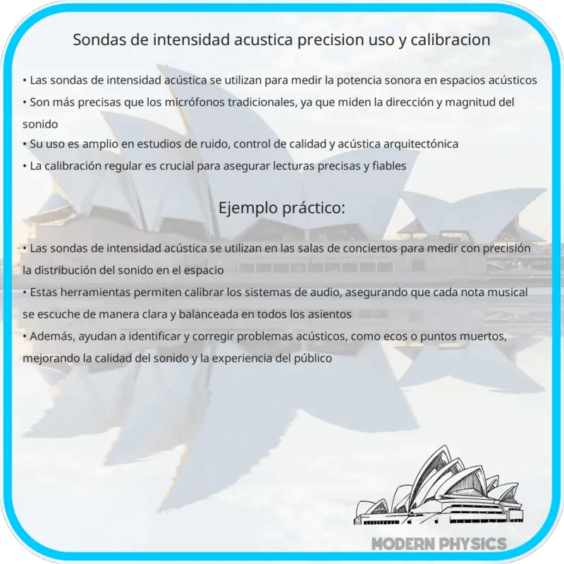 Sondas de Intensidad Acústica: Precisión, Uso y Calibración