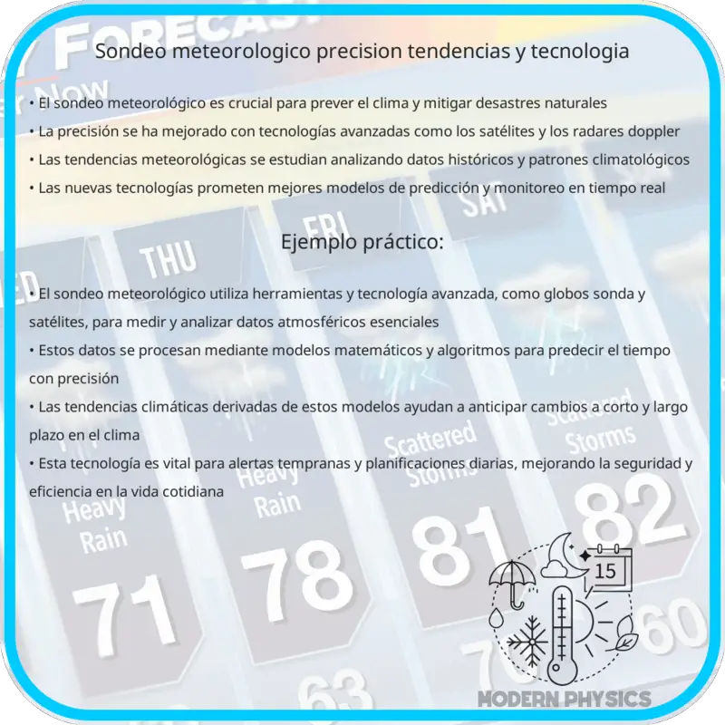 Sondeo Meteorológico: Precisión, Tendencias y Tecnología
