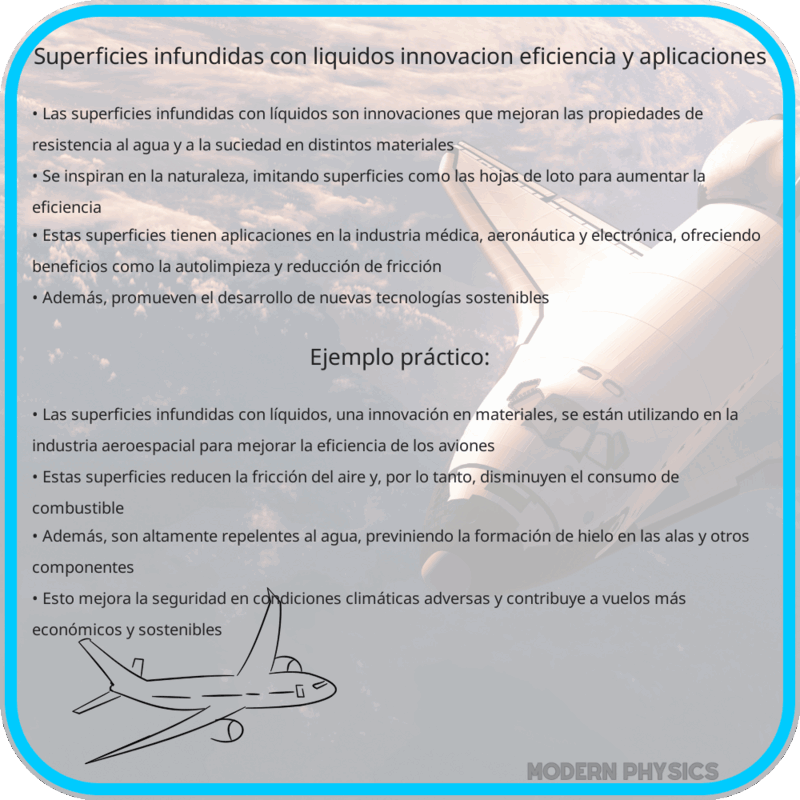 Superficies Infundidas con Líquidos | Innovación, Eficiencia y Aplicaciones