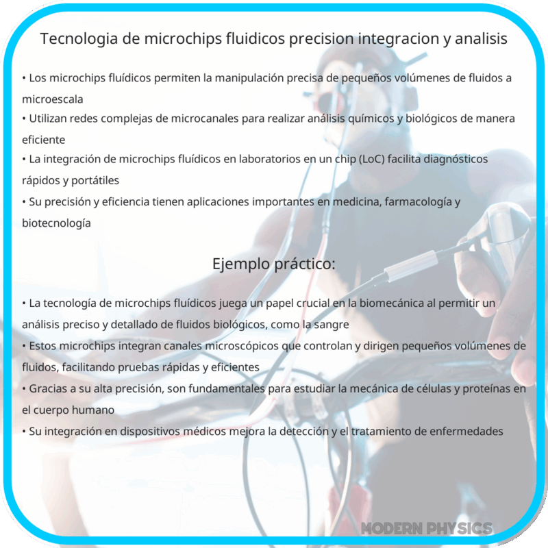 Tecnología de Microchips Fluídicos | Precisión, Integración y Análisis