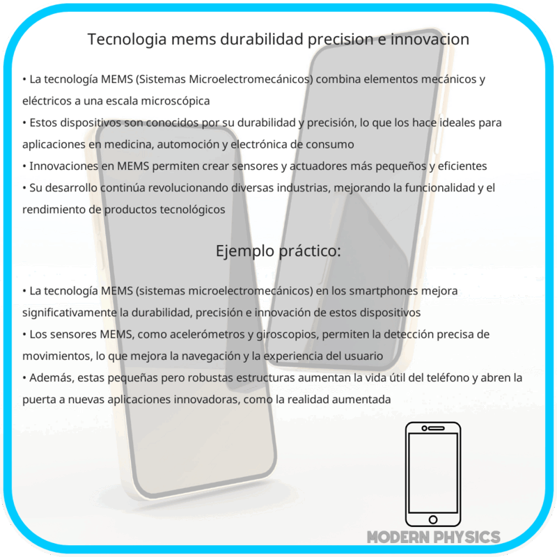 Tecnología MEMS | Durabilidad, Precisión e Innovación
