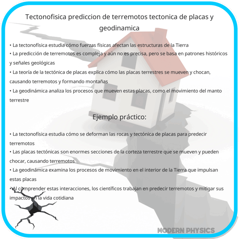 Tectonofísica | Predicción de Terremotos, Tectónica de Placas y Geodinámica