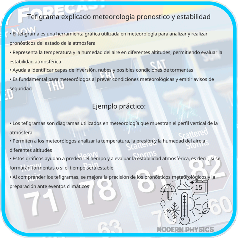 Tefigrama Explicado | Meteorología, Pronóstico y Estabilidad