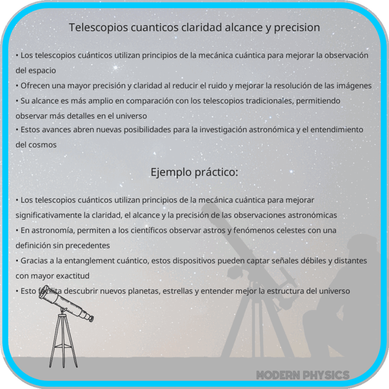 Telescopios Cuánticos | Claridad, Alcance y Precisión