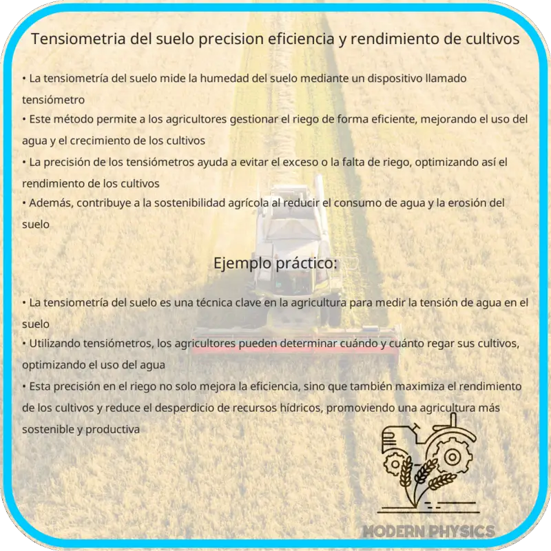 Tensiometría del Suelo | Precisión, Eficiencia y Rendimiento de Cultivos