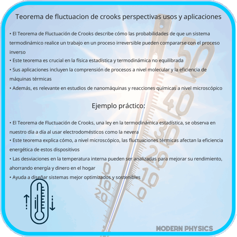 Teorema de Fluctuación de Crooks | Perspectivas, Usos y Aplicaciones