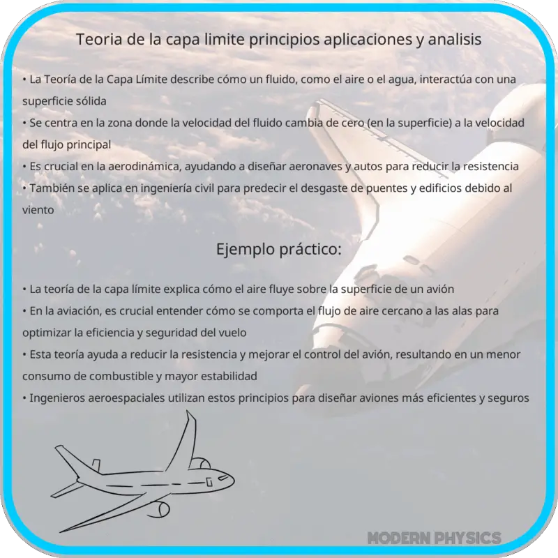 Teoría de la Capa Límite | Principios, Aplicaciones y Análisis