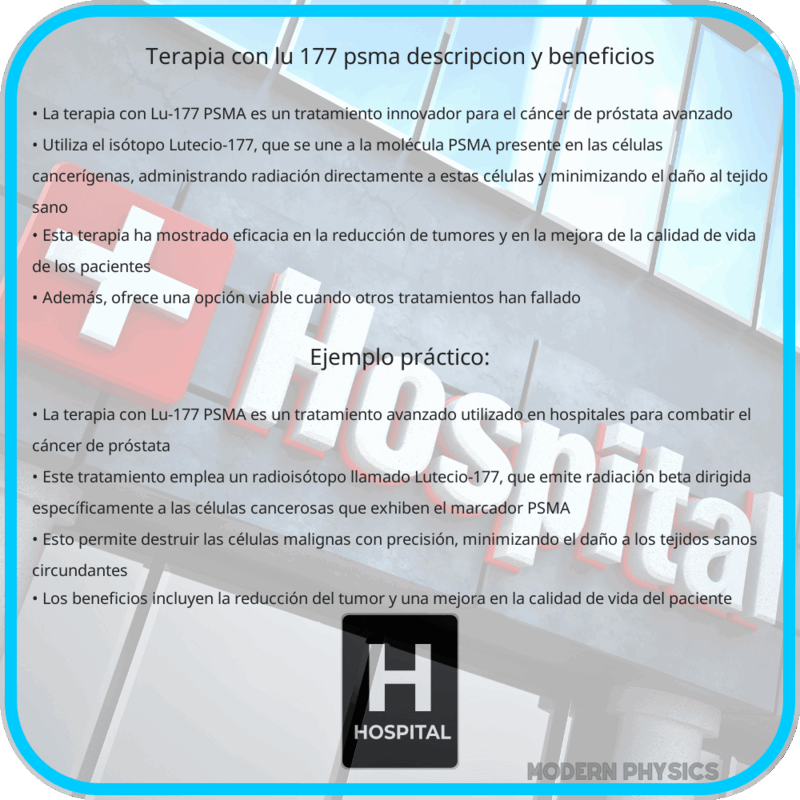 Terapia con Lu-177 PSMA | Descripción y Beneficios