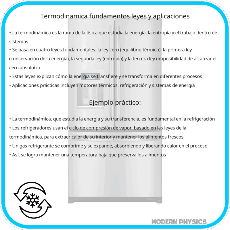 Termodinámica | Fundamentos, Leyes y Aplicaciones