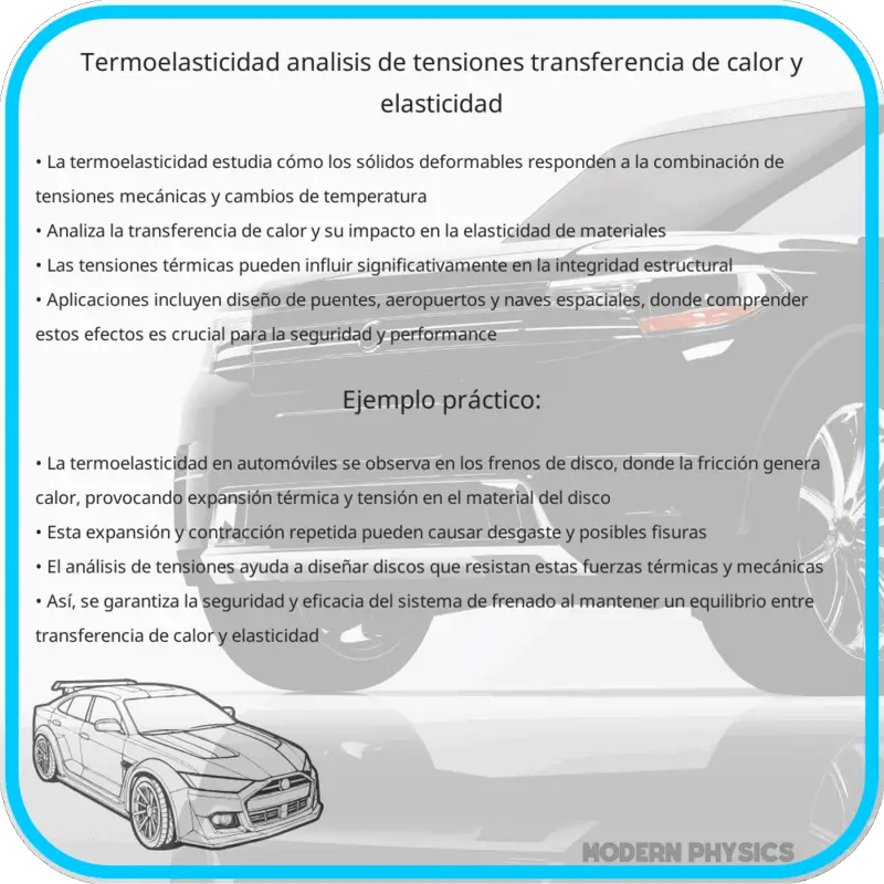 Termoelasticidad | Análisis de Tensiones, Transferencia de Calor y Elasticidad