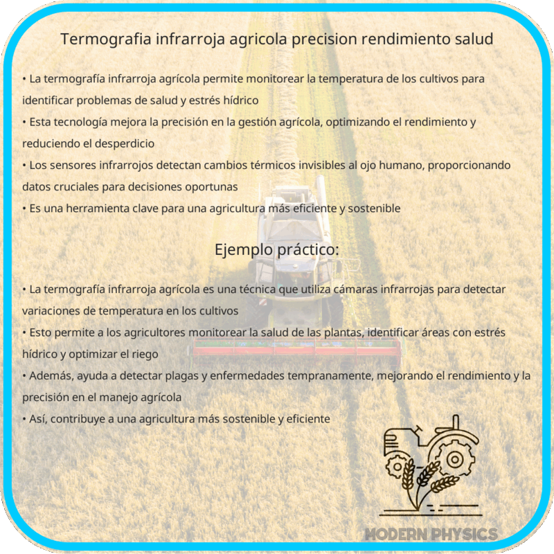Termografía Infrarroja Agrícola: Precisión, Rendimiento, Salud