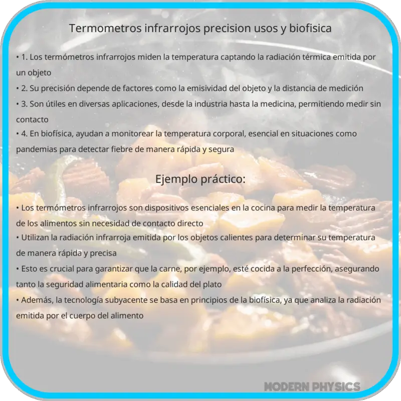 Termómetros Infrarrojos | Precisión, Usos y Biofísica