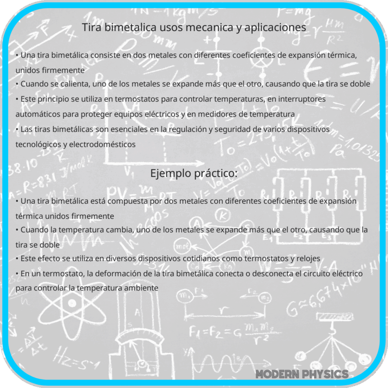 Tira Bimetálica | Usos, Mecánica y Aplicaciones
