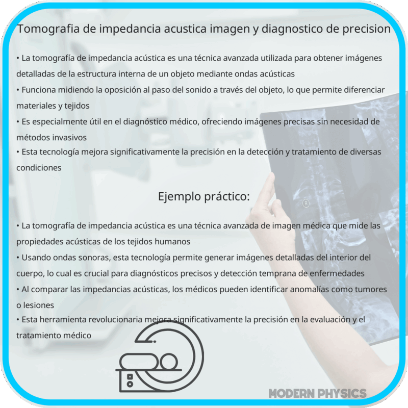 Tomografía de Impedancia Acústica | Imagen y Diagnóstico de Precisión