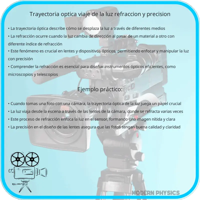 Trayectoria Óptica | Viaje de la Luz, Refracción y Precisión