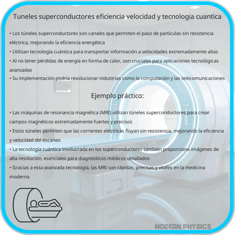Túneles Superconductores | Eficiencia, Velocidad y Tecnología Cuántica