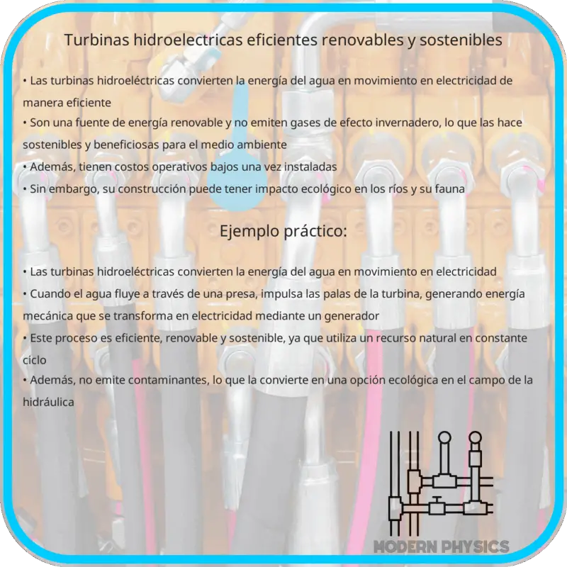 Turbinas Hidroeléctricas | Eficientes, Renovables y Sostenibles