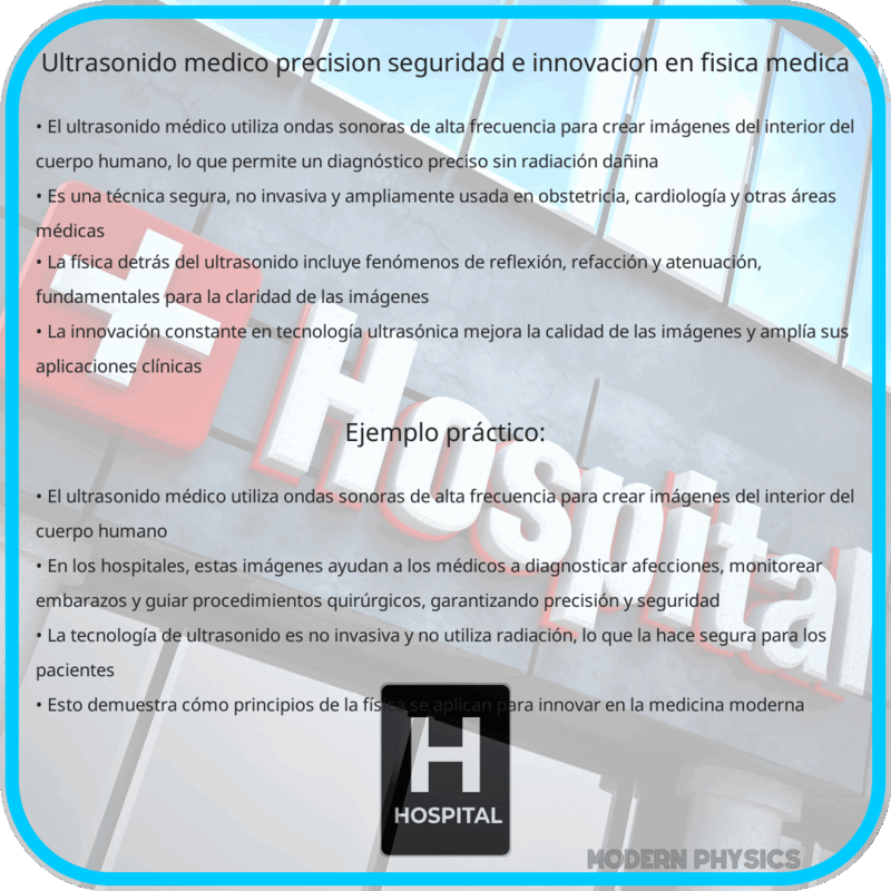 Ultrasonido Médico | Precisión, Seguridad e Innovación en Física Médica