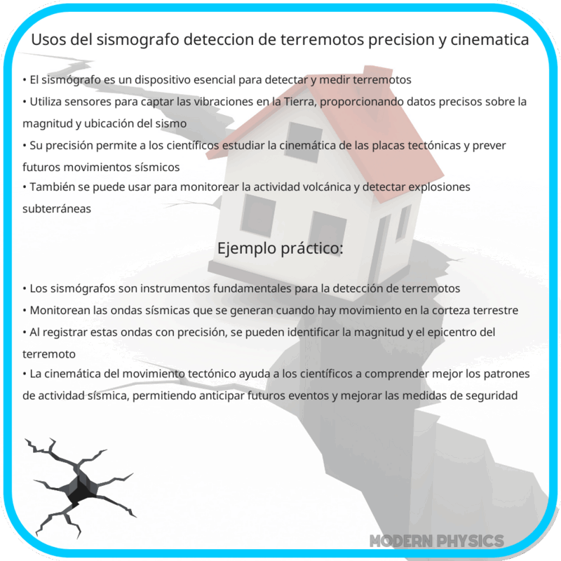 Usos del Sismógrafo | Detección de Terremotos, Precisión y Cinemática