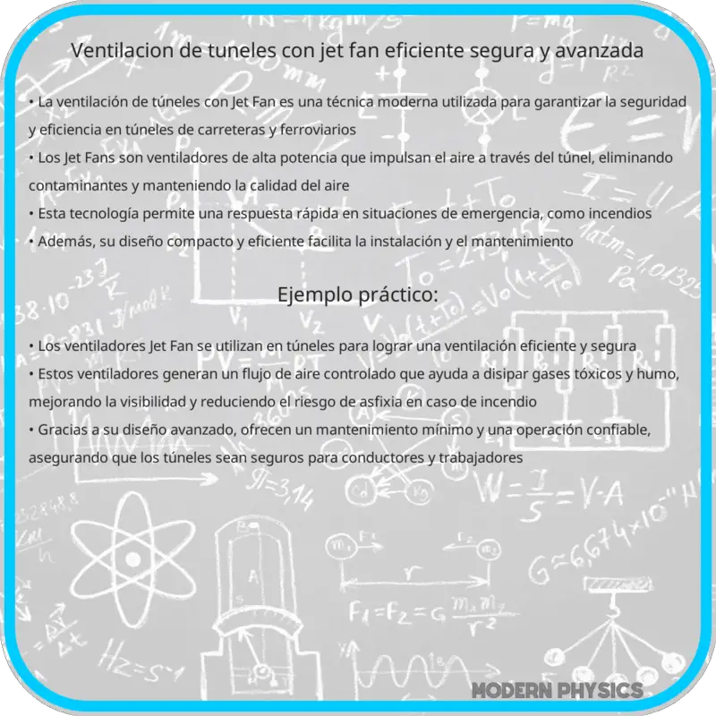 Ventilación de Túneles con Jet Fan | Eficiente, Segura y Avanzada